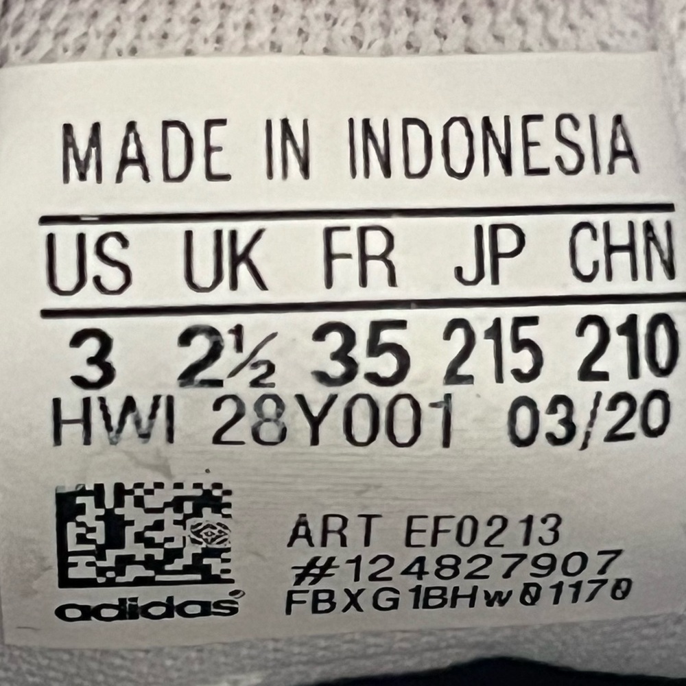 Adidas Kids’ Stan Smith | Size 3 Boys | Cloud White | Casual - Picture 15 of 16